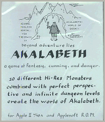 the original Akalabet cover sheet